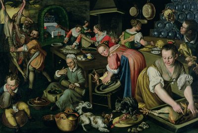 A Kitchen by Vincenzo Campi
